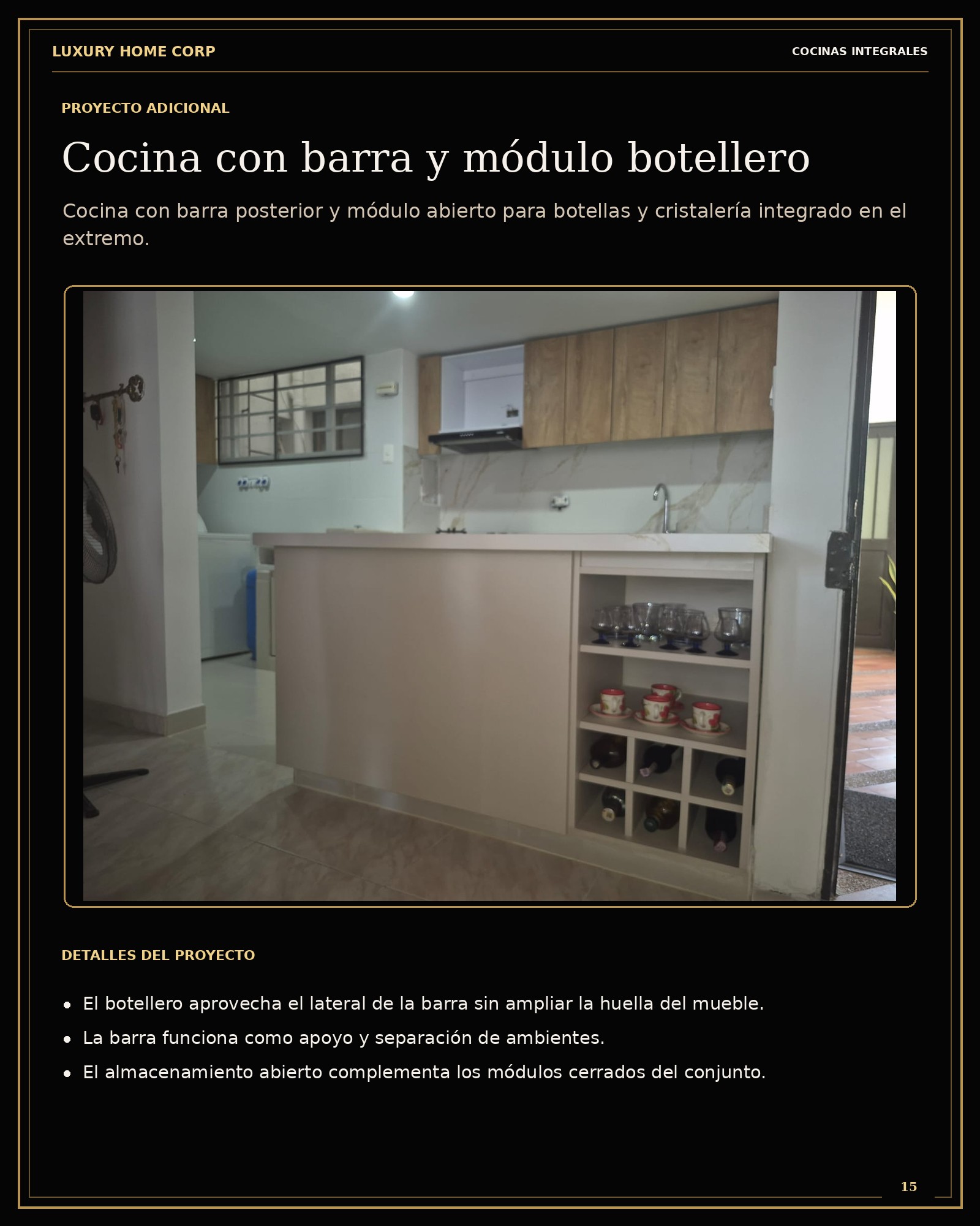 Portafolio de Carpintería página 15