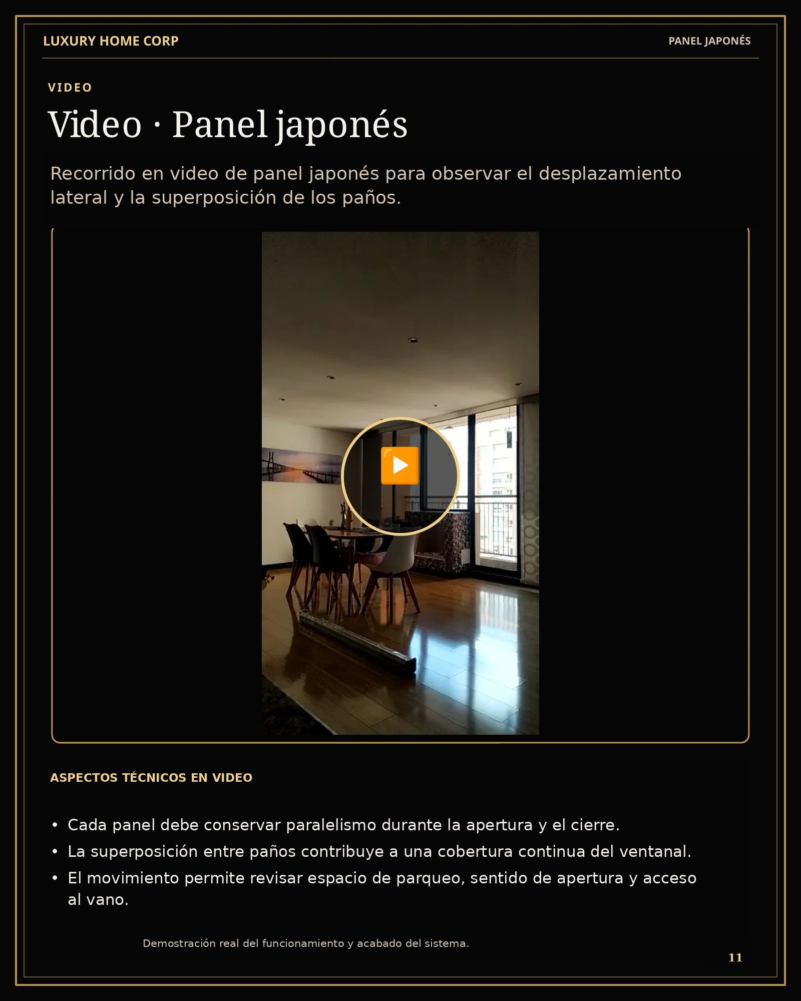 Portafolio de Cortinería página 11